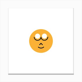 Smiley Face Canvas Print