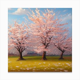 Cherry Blossoms Canvas Print