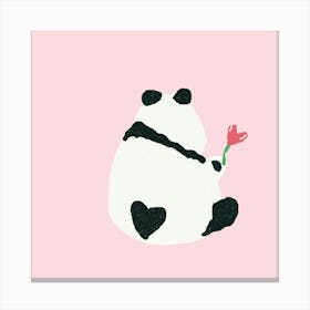 Panda love 🐼❤️🐼 Canvas Print