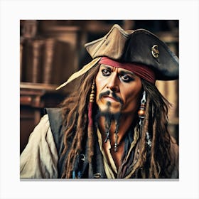 Pirates Of The Caribbean 2 Canvas Print