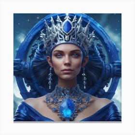 Queen Of Ice Canvas Print