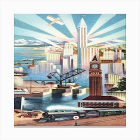 San Francisco Cityscape Canvas Print