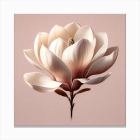 "Digital Blossom Elegance"  This digital art masterpiece showcases a magnolia in bloom, rendered with exquisite detail that bridges the gap between technology and nature. The soft, creamy petals against the minimalist background make it a versatile piece for modern interiors, perfect for digital art enthusiasts and decorators seeking a contemporary floral statement. The precision of digital brushstrokes gives this artwork a clean, crisp edge that is sure to captivate and charm.  "Digital Blossom Elegance" is more than just a visual piece; it's a fusion of art and innovation, offering a unique blend of classic beauty and modern digital artistry. Ideal for the tech-savvy art lover, this piece brings the timeless grace of nature into the digital age. Elevate your collection with this sophisticated portrayal of a magnolia, a symbol of purity and freshness, reimagined through the lens of digital creativity. Canvas Print