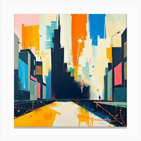 Cityscape 5 Canvas Print