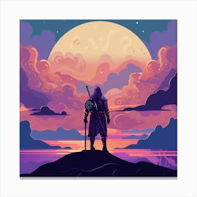 Samurai Warrior Canvas Print