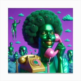 Afrophone Canvas Print