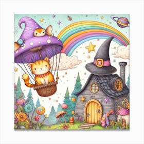 Fairy Tale For Children Canvas Print