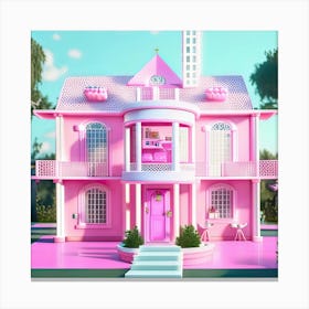 Barbie Dream House (207) Canvas Print