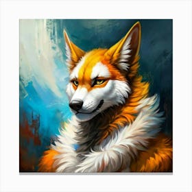 Fox fox Canvas Print