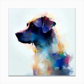 Dog Portrait 2 Canvas Print