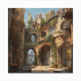 Fantasy Painting 13 Canvas Print