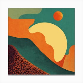 Desert Landscape Canvas Print