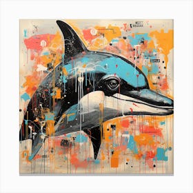 Dolphin 2 Canvas Print