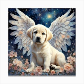 Angel Puppy Canvas Print