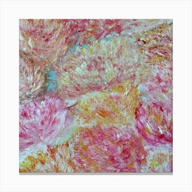 Pink Chrysanthemums 1 Canvas Print