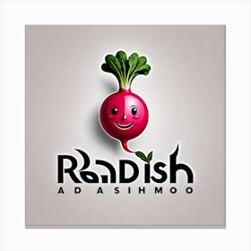 Radish Ad Ashmoo Canvas Print