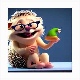 Hedgehog Canvas Print