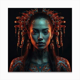 cyberneticwoman Canvas Print