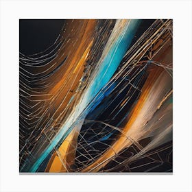 Abstract Painting Canvas Print