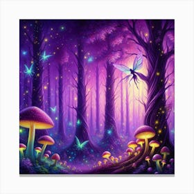 Fairy Forest 6 Canvas Print