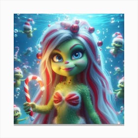 Grinch Canvas Print