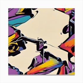 Graffiti Art Canvas Print