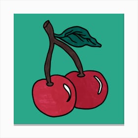 For the Love of Cherries Canvas Print