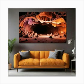 Cave Wall Art 1 Canvas Print