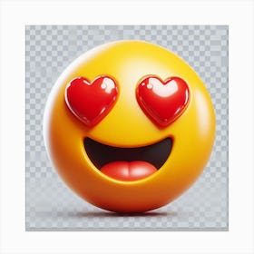 Heart Emoji 2 Canvas Print