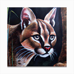 Wildlife Cat Canvas Print