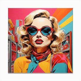 Pop Art, Gorgeous Canvas Print