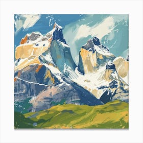 Paine Mountain Canvas Print