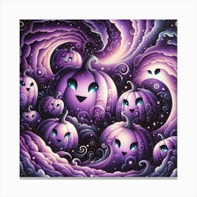 Pumpkins Canvas Print