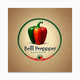 Bell Pepper Logo 3 Canvas Print