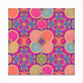 Colorful Mix Art Canvas Print