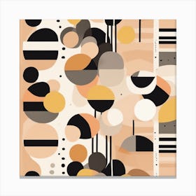 Abstract Circles Canvas Print