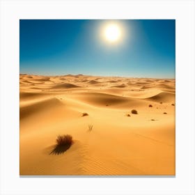 Sahara Desert Canvas Print