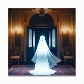 Ghost In The Hall 3 Canvas Print