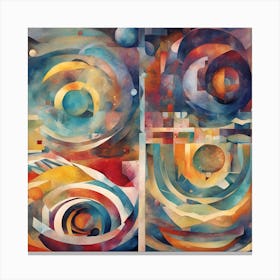 Abstract Painting 1 Canvas Print