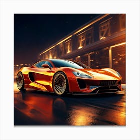 Firefly Sleek And Powerful Luxury Sports Car Design 11424 (6) Canvas Print