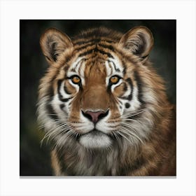 Tiger Portrait Canvas Print