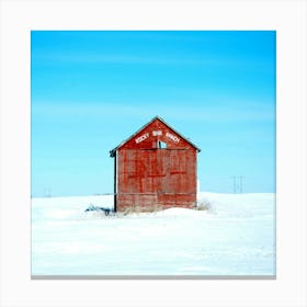 House Red Canvas Print