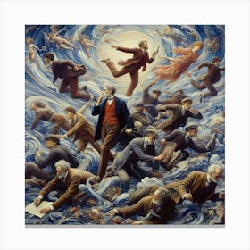 'The Fall Of Man' Canvas Print