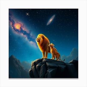 Lion King 1 Canvas Print