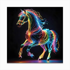 Colorful Horse 1 Canvas Print