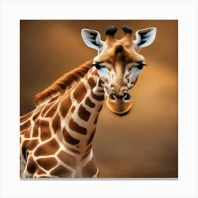 Giraffe Canvas Print