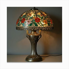 Tiffany Lamp Canvas Print