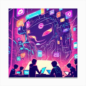 Future Of Work Canvas Print