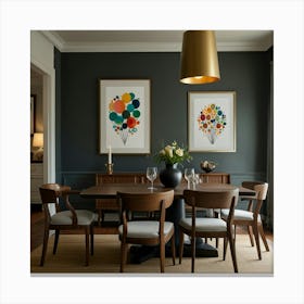 Dining Room Art Canvas Print