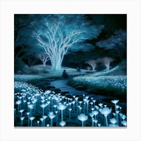 Forest Of Flowers Canvas Print